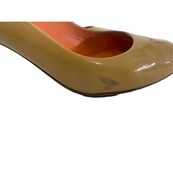 Via Spiga Patent Leather Pumps with Peep Toe - Picture 15 of 15